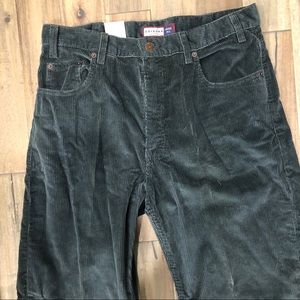 Men’s “Vintage” Corduroy Pants Grey/Green size 34
